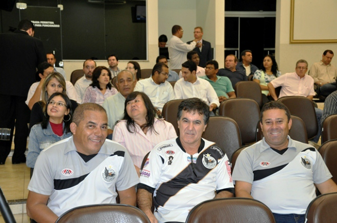 Vereadores elogiam desempenho do Misto Esporte Clube Na segunda fase, um repasse R$ 30.000,00 foi aprovado pelos vereadores
Foto: Assessoria de Imprensa