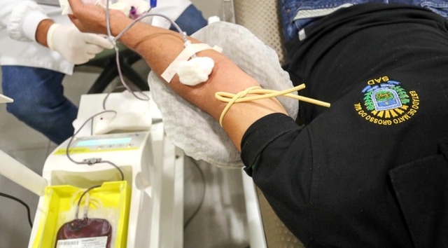 Lei institui Semana Estadual de Doação de Sangue; tipos O- e O+ estão em falta Divulgação