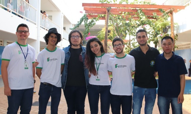Estudantes do IFMS são maioria na final da Olimpíada de Informática Estudantes do Campus Naviraí classificados para etapa final da competição - Foto: Paula Cameschi