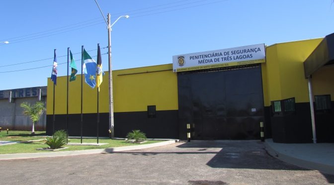 Mais segura, nova portaria da Penitenciária de Três Lagoas tem visores blindados e aparelho de raio-x (Divulgação/Agepen)