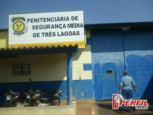 Desconfiado de ‘volume’ de detento, agente descobre droga Fato aconteceu na penitenciária de Três Lagoas. (Foto: Arquivo/ Perfil News).