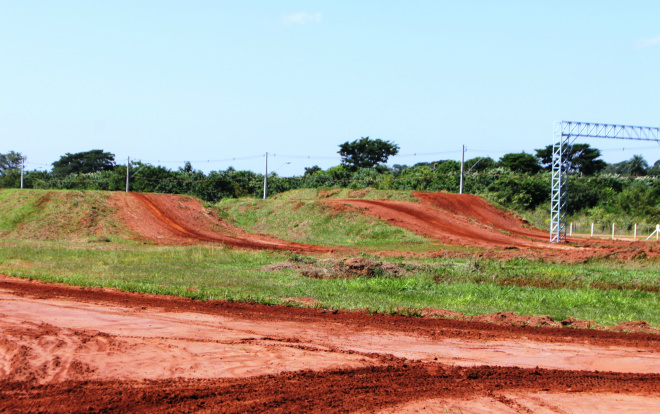 Pista do Arena Mix pode sofrer alteração no traçado após readequação para Etapa do Brasileiro de Motocross. Foto: Ricardo Ojeda
