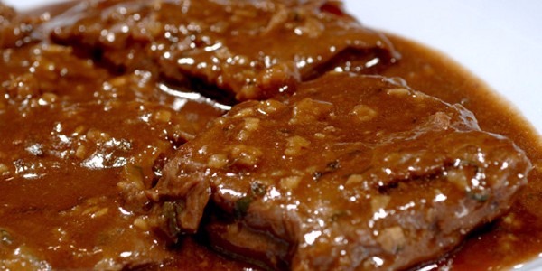 Bife com falso molho madeira Foto/Blog Ana Maria