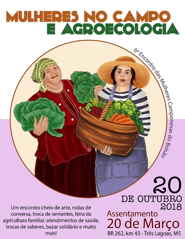 Com apoio da SEMEA, Assentamento 20 de Março promove Encontro de Camponesas com feira e atrações culturais