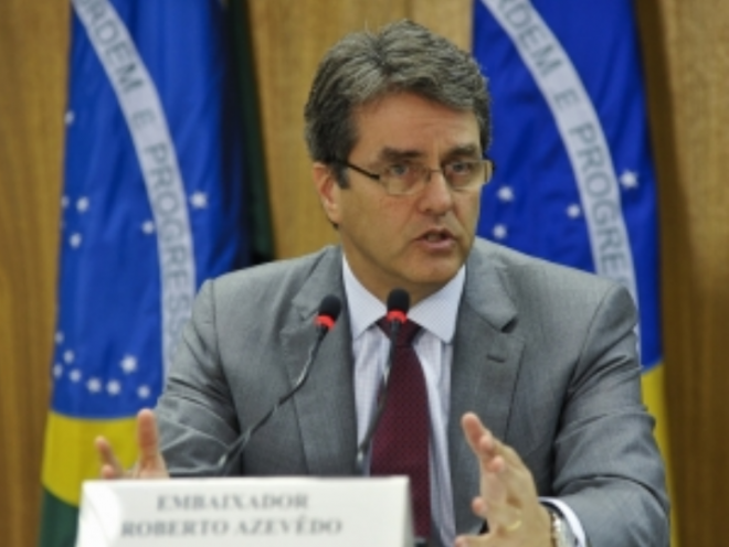 Brasileiro vence mexicano na disputa pela direção-geral da OMC Azevêdo está diretamente envolvido em assuntos econômicos e comerciais há mais de 20 anos (Foto: Agência Brasil)