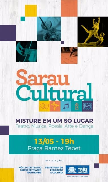 Sarau Cultural ainda tem inscrições abertas As inscrições vão até sexta-feira (Foto/Assessoria)