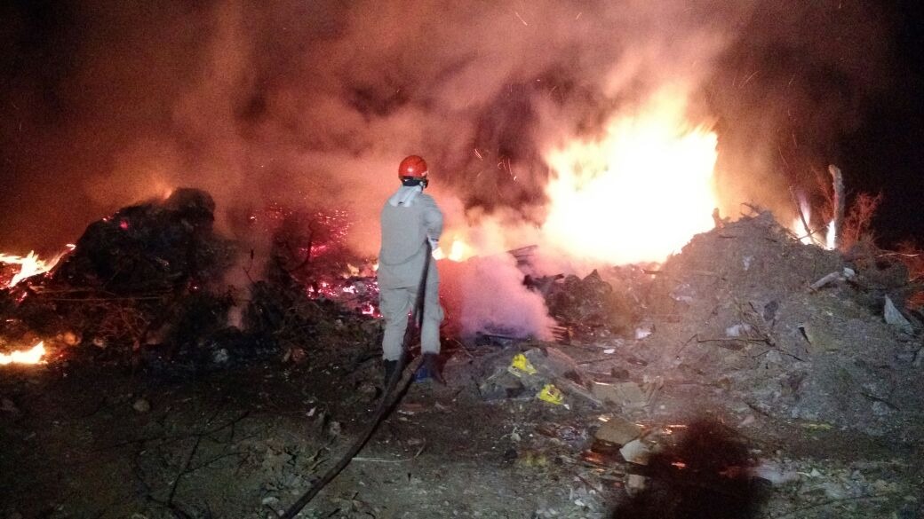 Bombeiros atenderam 4,9 mil incêndios em MS Foto: Divulgação