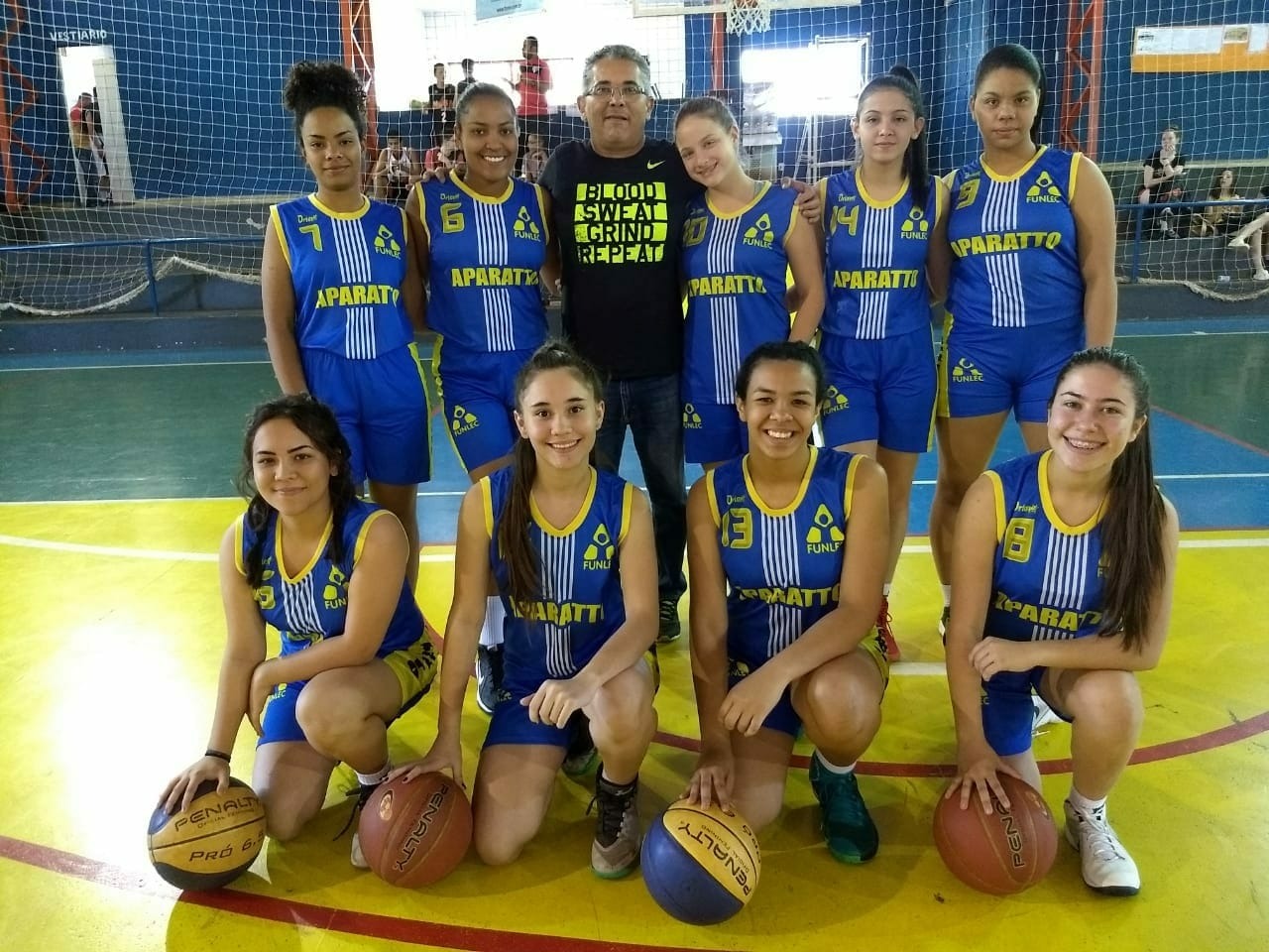 Alunas da SEJUVEL disputam final de Campeonato Estadual de Basquete Sub-17 em Ponta Porã