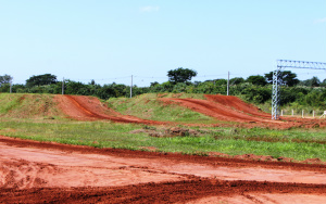 Pista do Arena Mix começa a ganhar novo formato Pista do Arena Mix ganhará novo traçado e obstáculos mais difíceis. Foto: Ricardo Ojeda