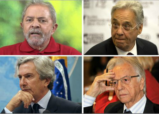 MPF investiga Lula, FHC, Collor e Itamar por levar objetos do Planalto Ex-Presidentes são investigados por suposta apropriação de objetos pertencentes a República Federativa do Brasil (Foto:Brasil247)