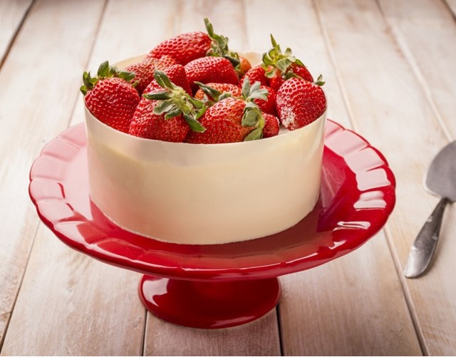Bolo de Morango