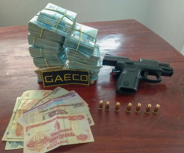 Operação Breaking Bad prende alvo em Três Lagoas foto: Divulgação GAECO