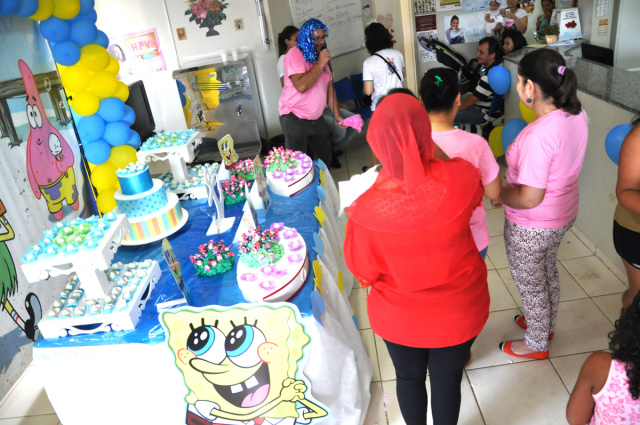 Aproximadamente 200 crianças participaram da comemoração alusiva ao dia das crianças (Foto: Assessoria)