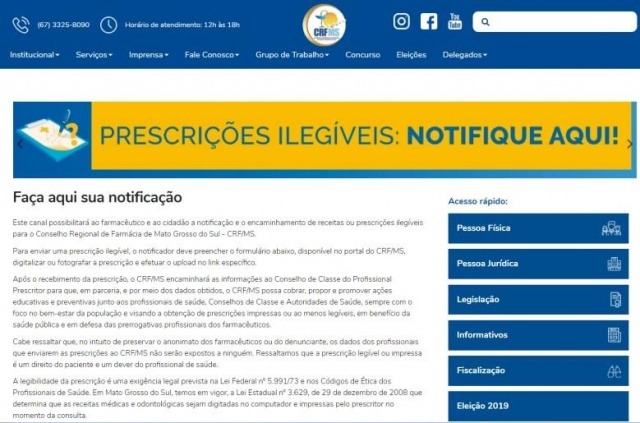 Farmacêuticos recorrem a grupos no whats para decifrar letra de médico Página onde profissionais e população podem denunciar receitas inelegíveis (Foto: Reprodução)