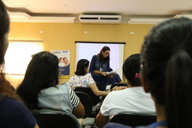 Saúde de Três Lagoas realiza reunião técnica para a Campanha de Vacinação contra a Gripe Equipes das unidades de Atenção Básica participaram de reunião técnica. Foto: Divulgação