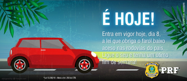 A lei entra em vigor a partir desta sexta-feira (8) e tem o objetivo de aumentar a segurança nas estradas (Foto: Assessoria)