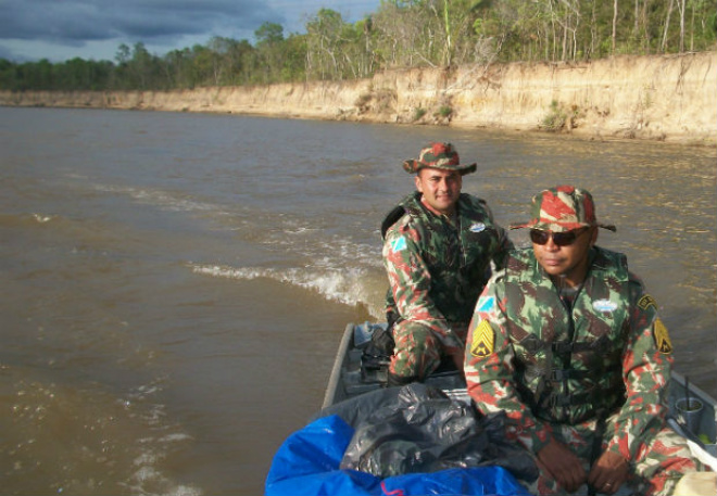 Três pescadores foram autuados por pesca ilegal por Policiais Ambientais de Três Lagoas (Foto: Assessoria PMA)