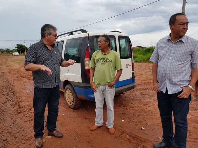  Secretário de Infraestrutura, Transporte e Trânsito, Dirceu Deguti. 