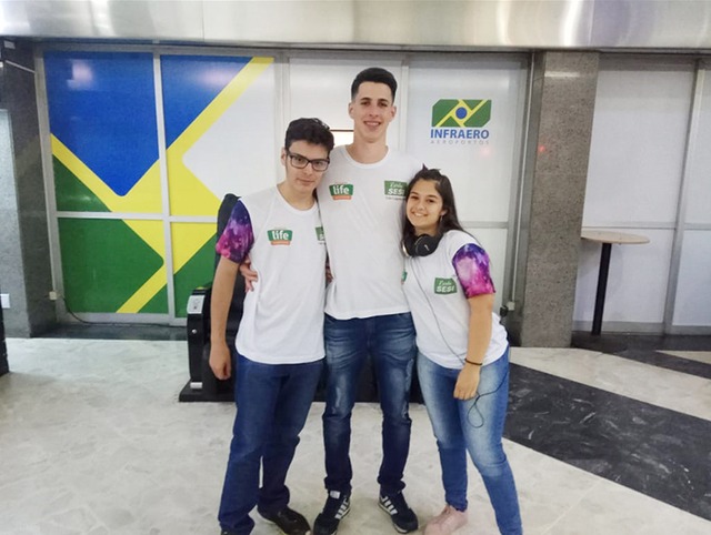 Escolas do Sesi de Dourados e Três Lagoas embarcam para Mostra Brasileira de Foguetes Foto: Divulgação