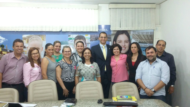 Reunião aconteceu na manhã de segunda-feira (19) no gabinete da prefeitura (Foto:Assessoria)