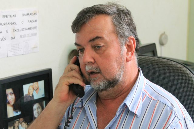  Antonio Garcia de Oliveira, diretor da escola. (Foto: Lucas Gustavo).