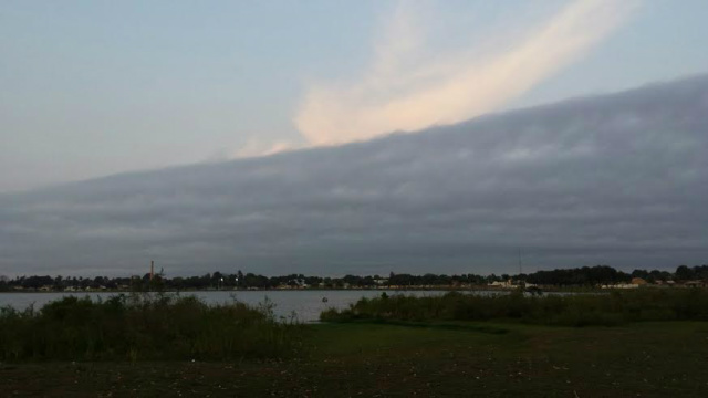 Temperatura cai em Três Lagoas, com as nuvens encobrindo o céu a maior parte da semana Segundo a meteorologia, durante toda a semana o tempo deverá permanecer a maior parte nublado (Foto: Ricardo Ojeda)