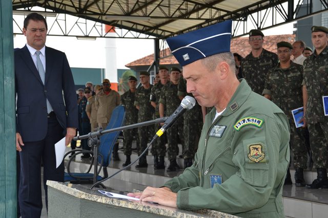 Cerimônia solene para entregar do título de “Amigo da Base Aérea (Foto:Assessoria)