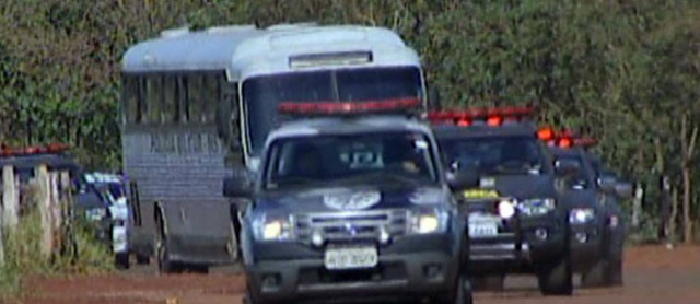 Suspensa mais uma reintegração de posse em área de conflito em MS área em disputa em Aral Moreira é chamada pelos indígenas de Guaiviry Jovy. (Foto:Reprodução)