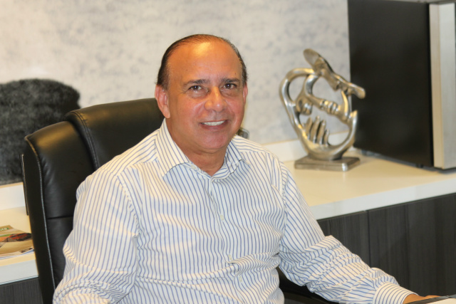 Daterra Empreendimentos é parceira no Brasileiro de Motocross Antonio Alves de Souza, diretor geral da Daterra Empreendimentos Imobiliários (Foto: Nelson Roberto)