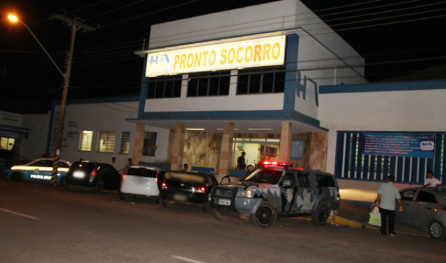 Vítima foi atendida no hospital Nossa Senhora Auxiliadora. (Foto: Arquivo/Perfil News).