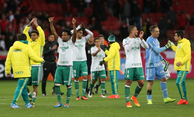 Vitória sobre o Inter deu ao Verdão a melhor campanha como visitante do torneio (Foto: Arena Palmeiras )