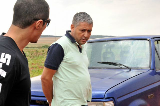 O motorista de 39 anos tentou fugir mas foi preso (Foto: Valdenir Rezende/Correio do Estado)
