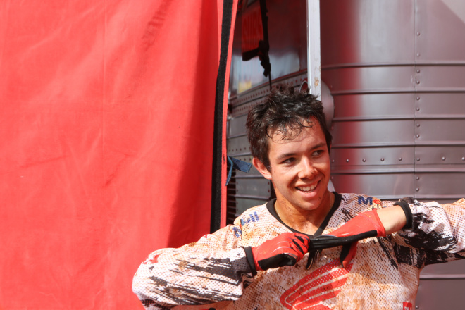 Thales Vilardi leva a melhor na 1ª bateria da MX2