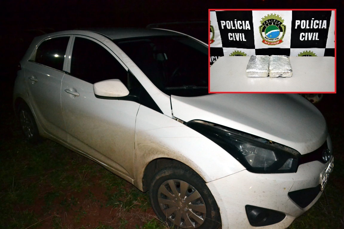 Policiais de Selvíria prendem suspeitos de tráfico de droga vindos de Três Lagoas Foto: Divulgação