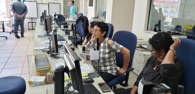 Segundo turno da eleição transcorre com tranquilidade em Três Lagoas Servidores do Cartório Eleitoral de Três Lagoas foram convocados para plantão durante o 2° turno (Foto: Ricardo Ojeda)