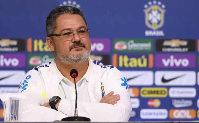 Técnico Rogério Micale da Seleção Brasileira Olímpica de Futebol.(Foto: Mowa)