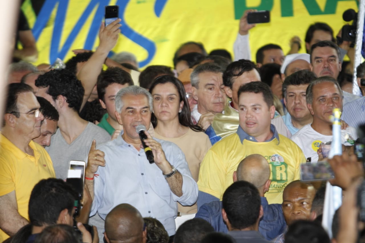 Reeleito, Azambuja vence em 56 cidades; Odilon, em 23 Governador reeleito de Mato Grosso do Sul, Reinaldo Azambuja - Foto: Divulgação