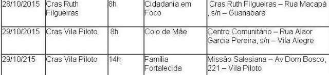 Campanha Outubro Rosa será nesta terça-feira no Distrito Arapuá Campanha Outubro Rosa será nesta terça-feira no Distrito Arapuá