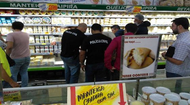 Fiscalização constatou diversas irregularidades como produtos fora do prazo de validade exposto para venda.(Foto: Divulgação)