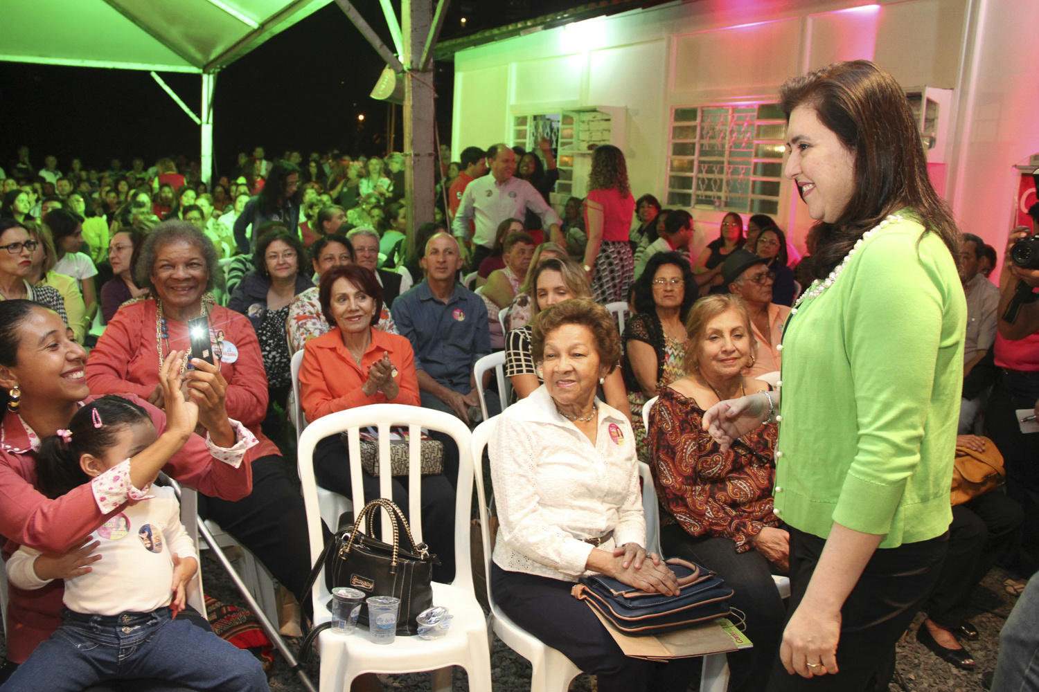 “MS precisa de mulheres de valor, da sensibilidade de mãe e no Senado quero honrar cada mulher desse Estado”, afirmou a candidata (Foto: Divulgação/ AI)