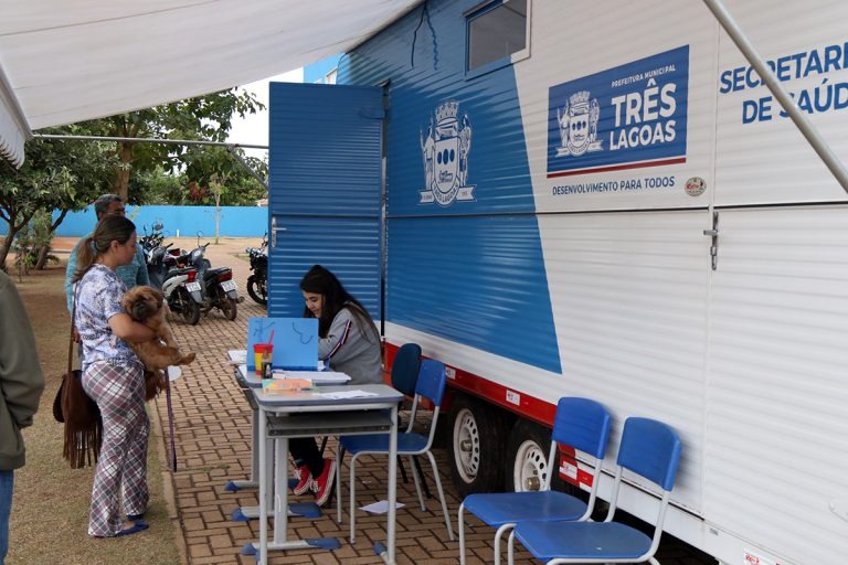 Castramóvel do CCZ de Três Lagoas fica no Crase “Coração de Mãe” até 9 de novembro Todos os procedimentos são previamente agendados pela equipe do CCZ