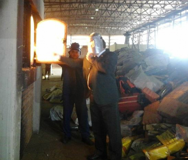 DENAR realiza a segunda incineração de drogas em 2014 A DENAR realizará no dia 23 de setembro de 2014, às 09h, na saída para Sidrolândia (MS), a segunda incineração de drogas em 2014 (Foto: Divulgação/PC MS)