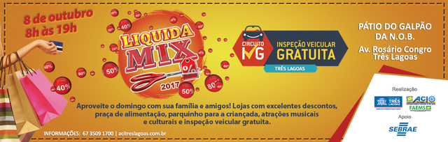 Segunda edição da Liquida MIX será neste domingo no Pátio do Galpão da N.O.B.