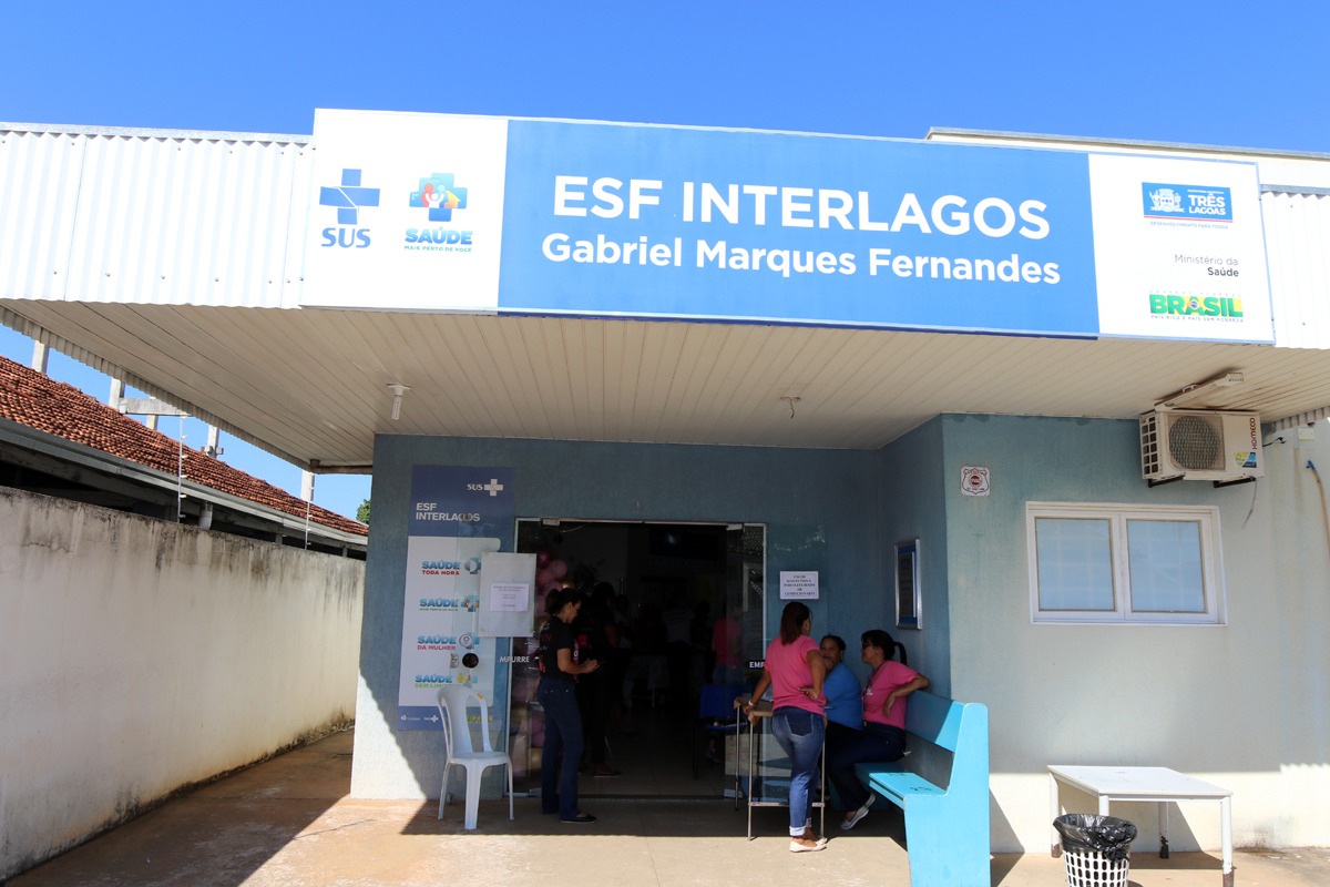 Cinco Unidades de Saúde de Três Lagoas passam a atender até as 19h ESF Interlagos é uma das que funcionará em horário estendido. Foto: Divulgação