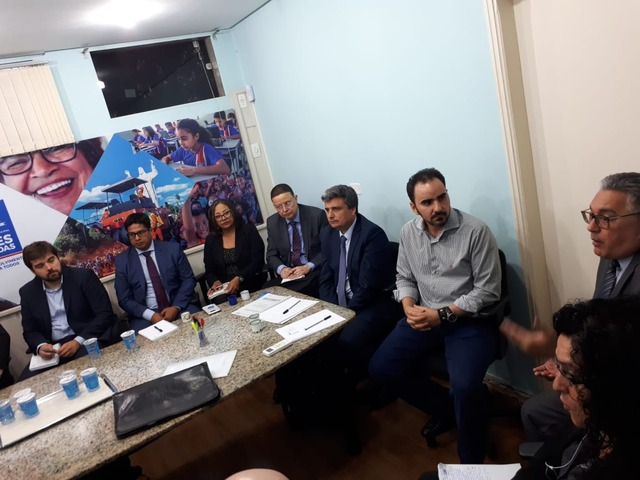 Representantes do Banco CAF estão em Três Lagoas