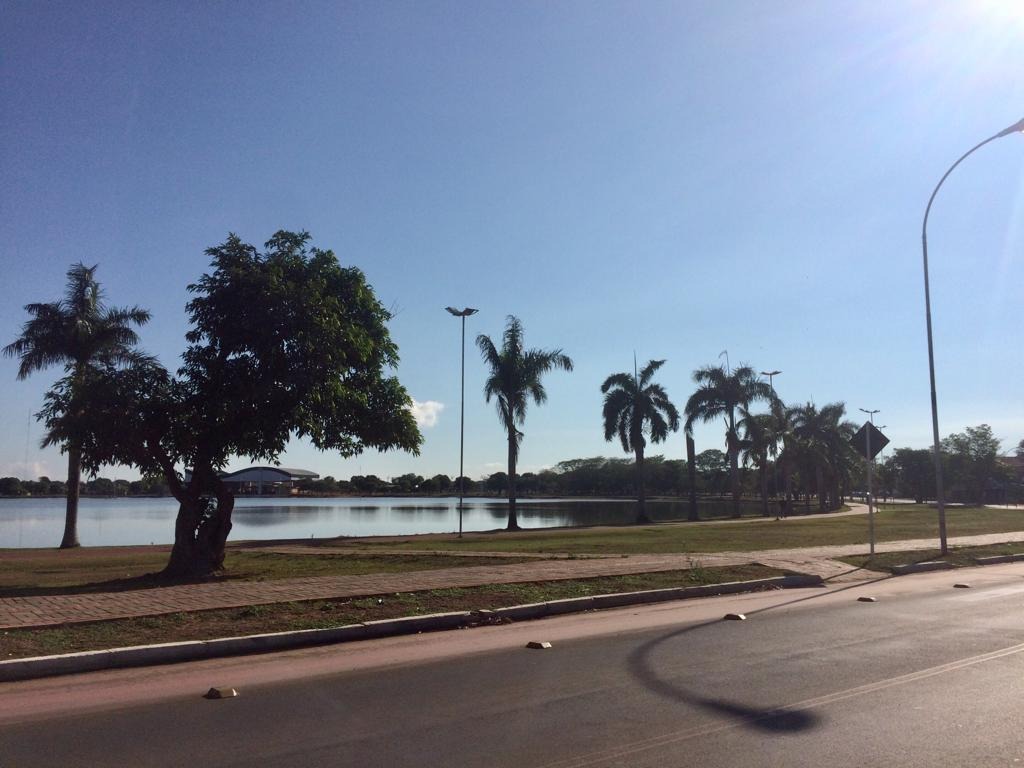 Temperatura volta a subir e chuva diz adeus - pelo menos por enquanto Lagoa Maior na manhã desta quarta-feira. Foto: Gisele Berto
