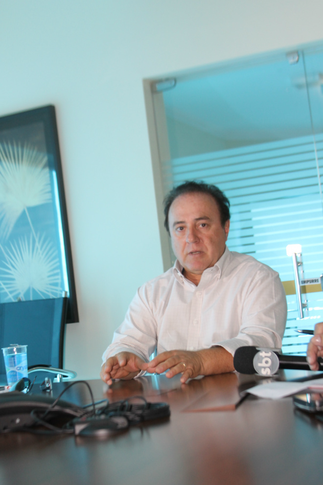 Três Lagoas é a Dubai brasileira, diz empresário Mário Celso Lopes Três Lagoas é a Dubai brasileira, diz empresário Mário Celso Lopes