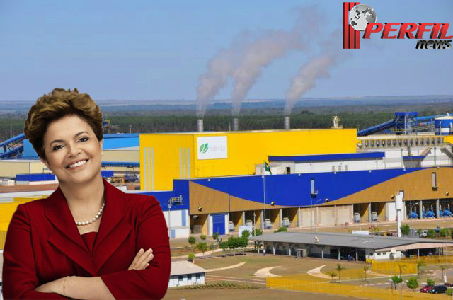 Dilma participaria do lançamento das obras da Fibria. (Foto: Perfil News).