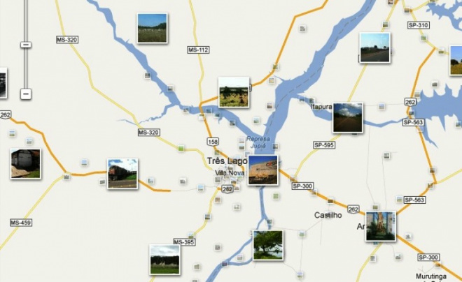 Três Lagoas já foi território de Santana do Paranaíba Mapa mostra localização privilegiada de Três Lagoas, na convergência hidro-rodo-ferroviária do Oeste brasileiro