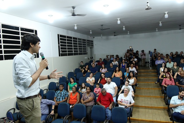 Servidores tomam posse para trabalhar na Saúde, Administração, Assistência, Infraestrutura, Meio Ambiente e Finanças Foto: Divulgação